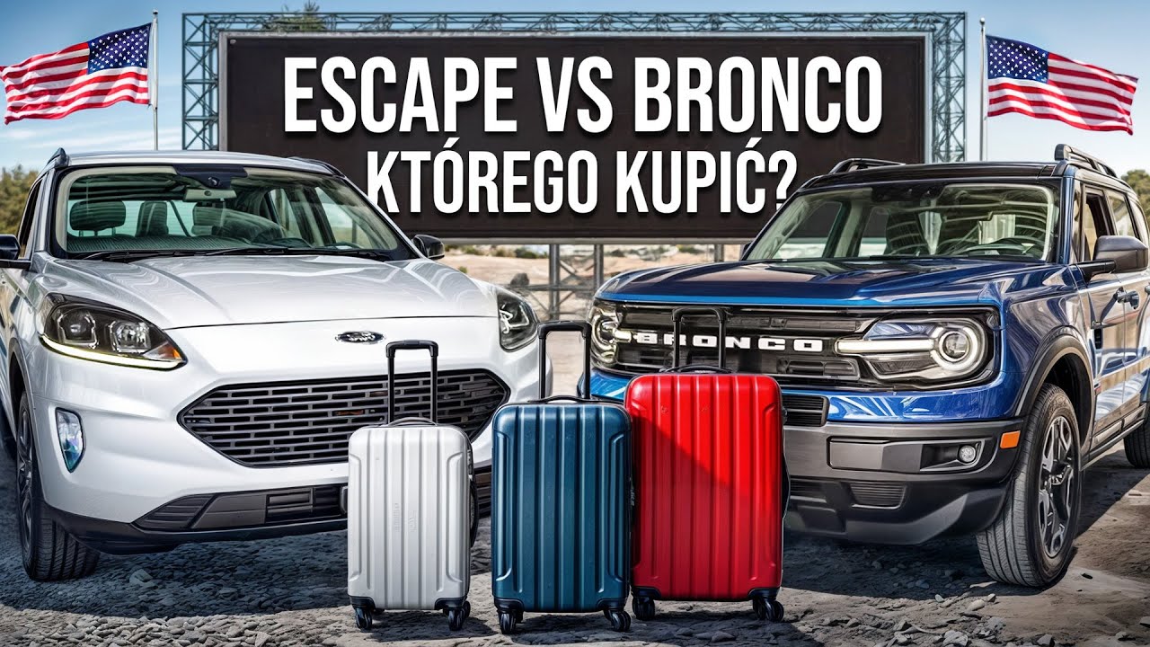 FORD ESCAPE (KUGA) VS FORD BRONCO SPORT- Kt&oacute;rego SUV'a z USA wybrać?