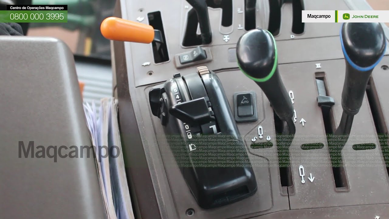 Ajustes do levante hidr&aacute;ulico TR6J - Entrega T&eacute;cnica Trator 6J (Maqcampo | John Deere)