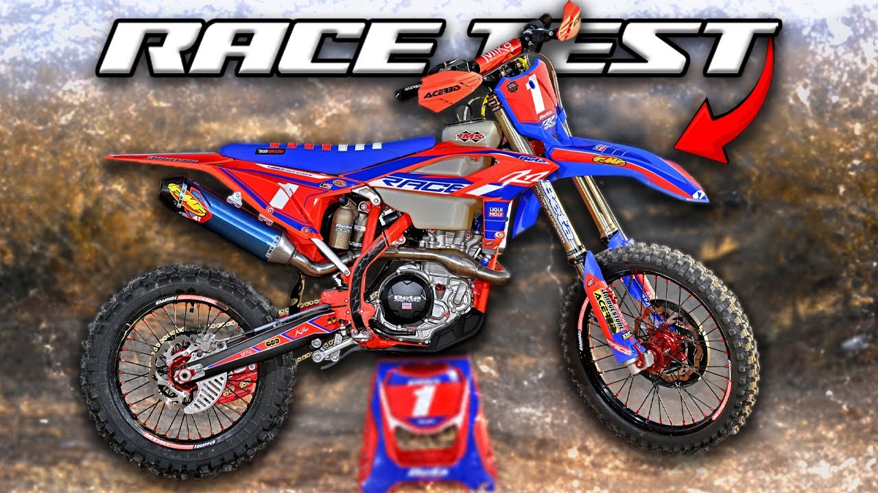 Race Testing a FACTORY Beta 480RR - Cycle News
