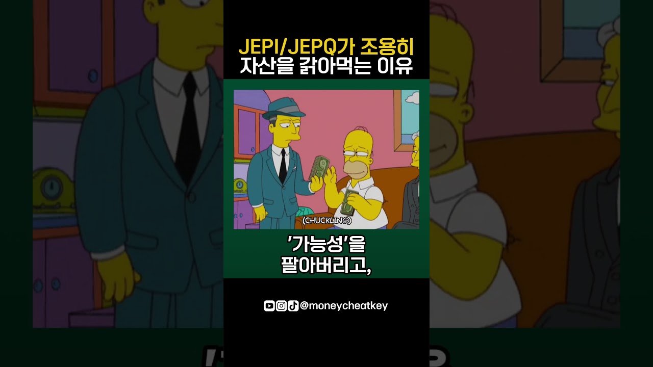 JEPI/JEPQ가 조용히 자산을 갉아먹는 이유