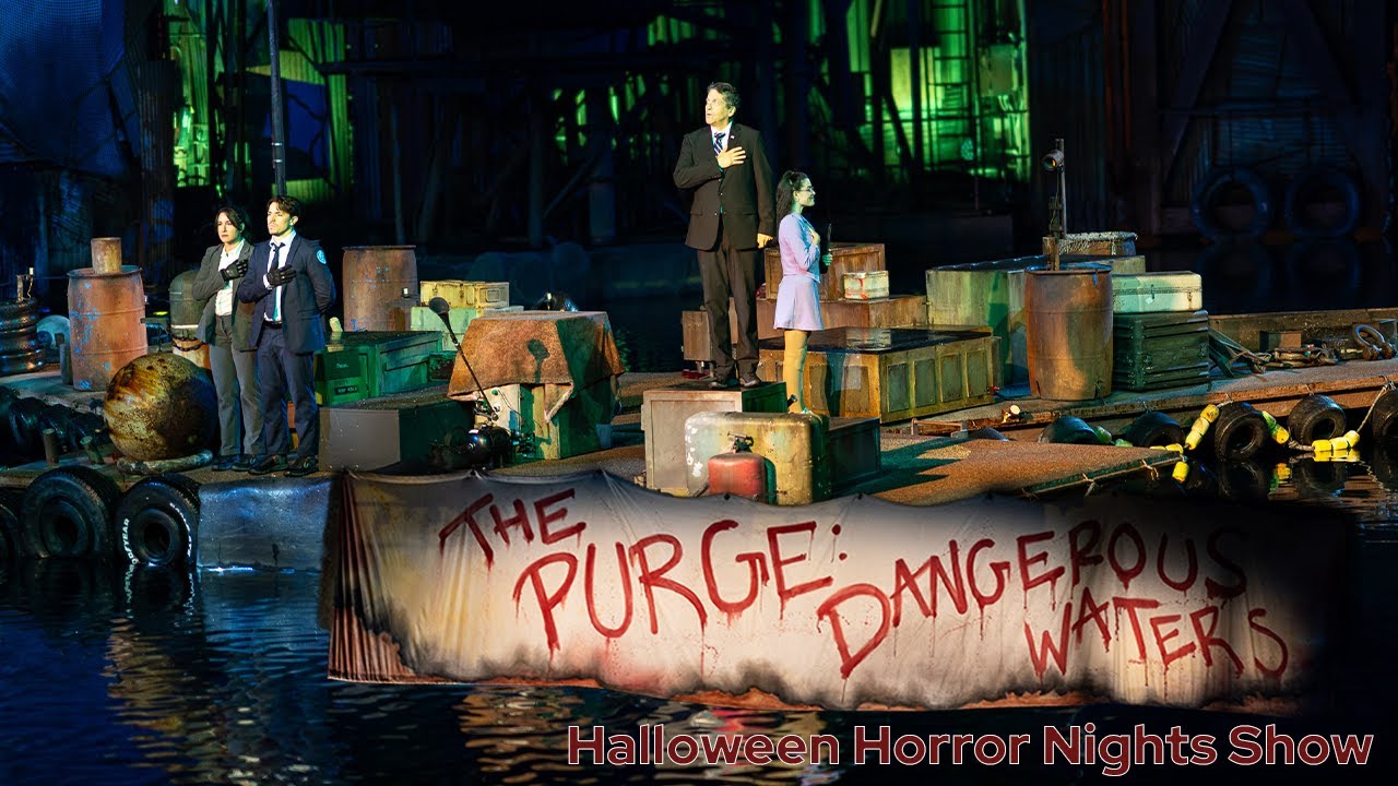 The Purge: Dangerous Waters FULL SHOW (2025) | Halloween Horror Nights Hollywood 2025