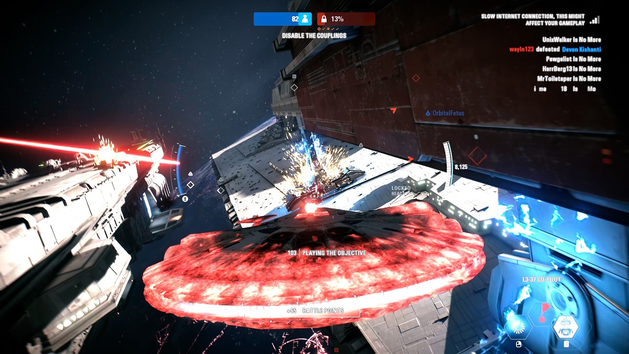 Геймплей Starfighter Assault — Фондор (Rebellion) Star Wars Battlefront II