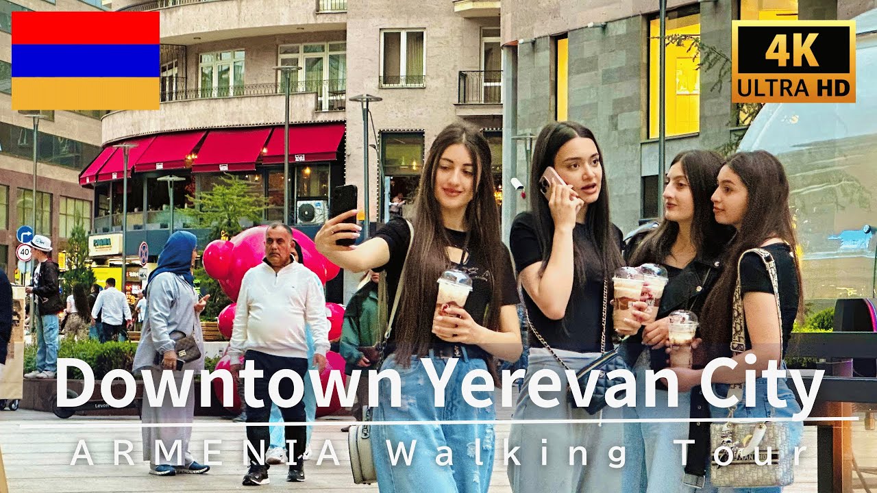 🇦🇲Yerevan, Armenia Walking Tour - 4K City Center Tour 2025