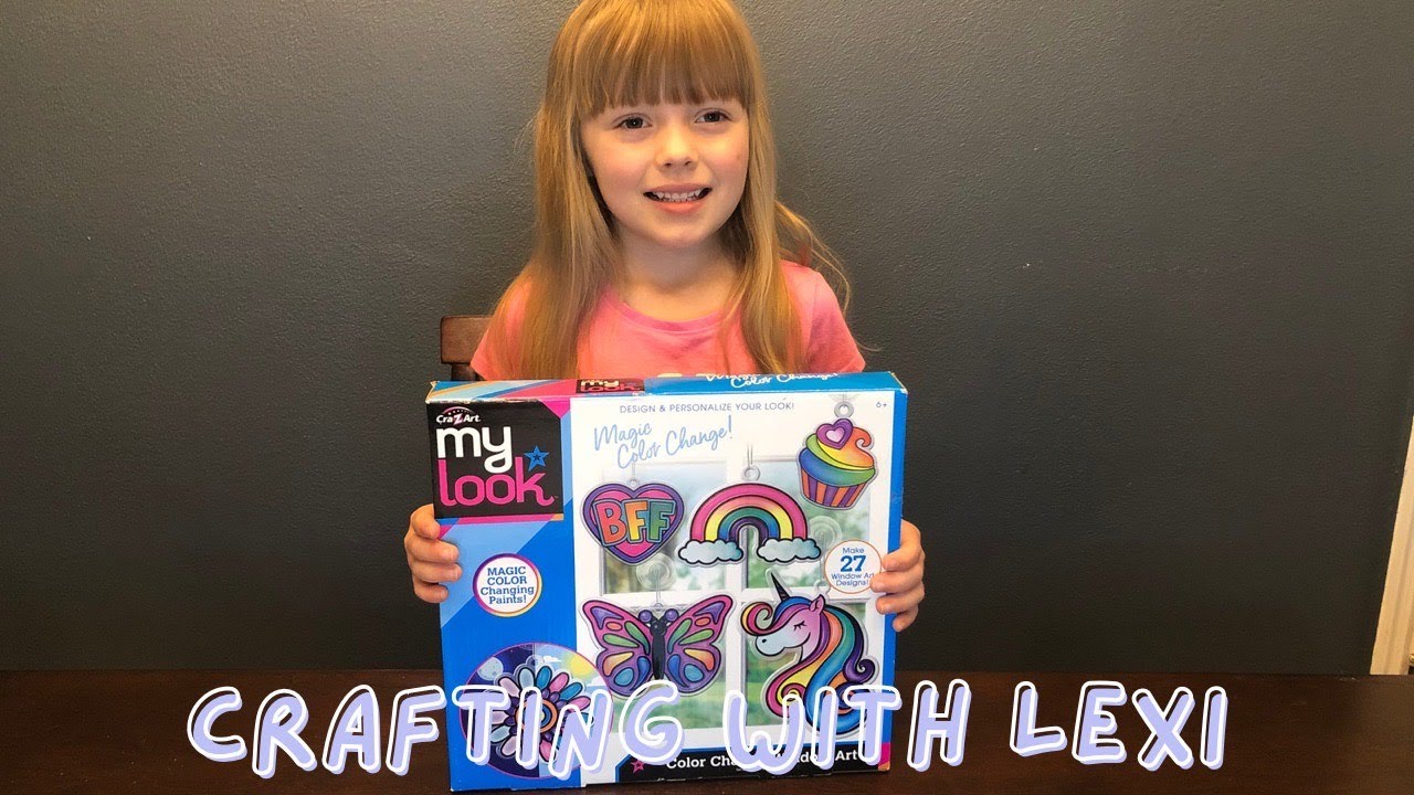 Crafting With Lexi | Kids Crafts | Easy Craft Kit From Walmart