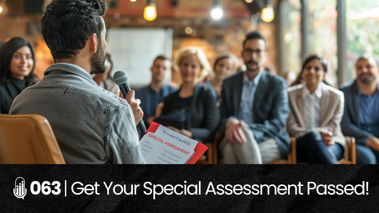 063 | How Do You Pass an HOA Special Assessment?
