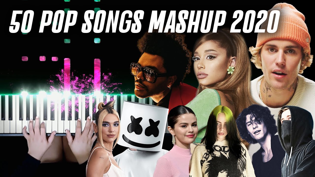 50 POP SONGS MASHUP 2020 IN 4 MINUTES (Piano Medley by Pianella Piano)
