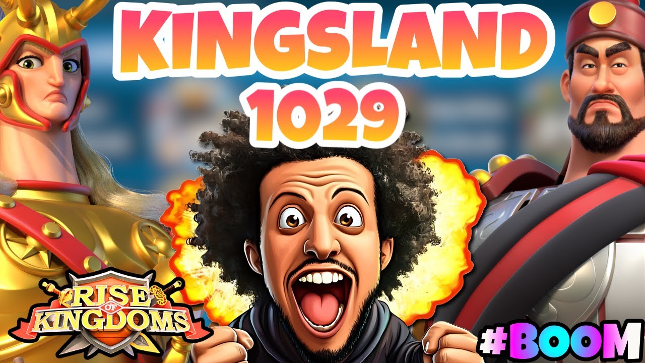 KINGSLAND WAR | 1029 Swarm Nation! | Rok & Chill | Front Flip | BOOM BOOM Time | Rise of Kingdoms