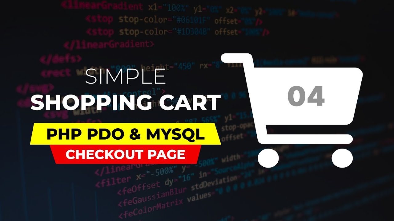 Simple Shopping Cart System Using PHP PDO and MySQL Database - Part 04