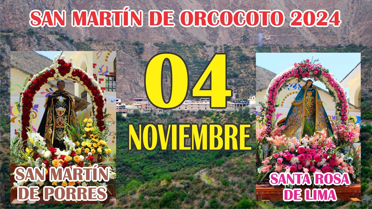 SAN MARTÍN DE ORCOCOTO  4 DE NOVIEMBRE 2024