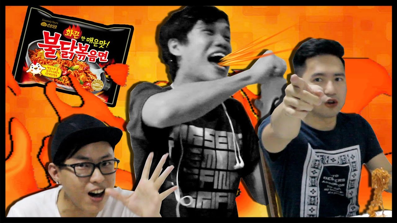 韓國辣面 CHALLENGE ! (Songsen/ Lunacy/ Zadpumpkin/ Crayonstar)