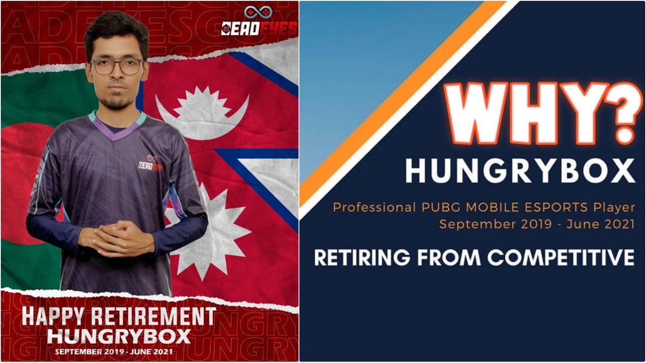 WHY HUNGRYBOX RETIRING FROM COMPETITIVE 🥺  - GAURABYT || #shorts #hungrybox #retirement #competitive