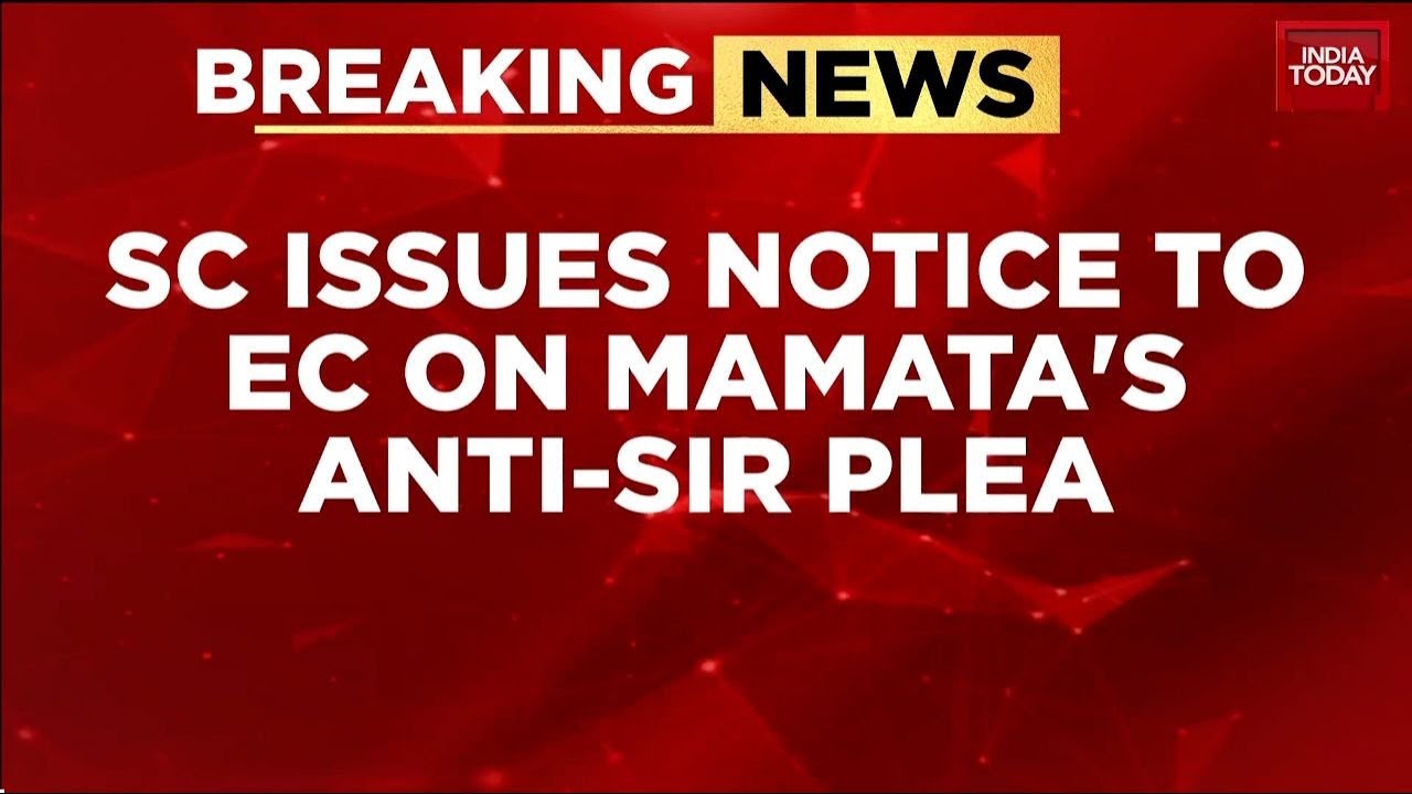 Supreme Court Seeks ECI Reply By Monday On Mamata Banerjee's Plea Against SIR | India Today News