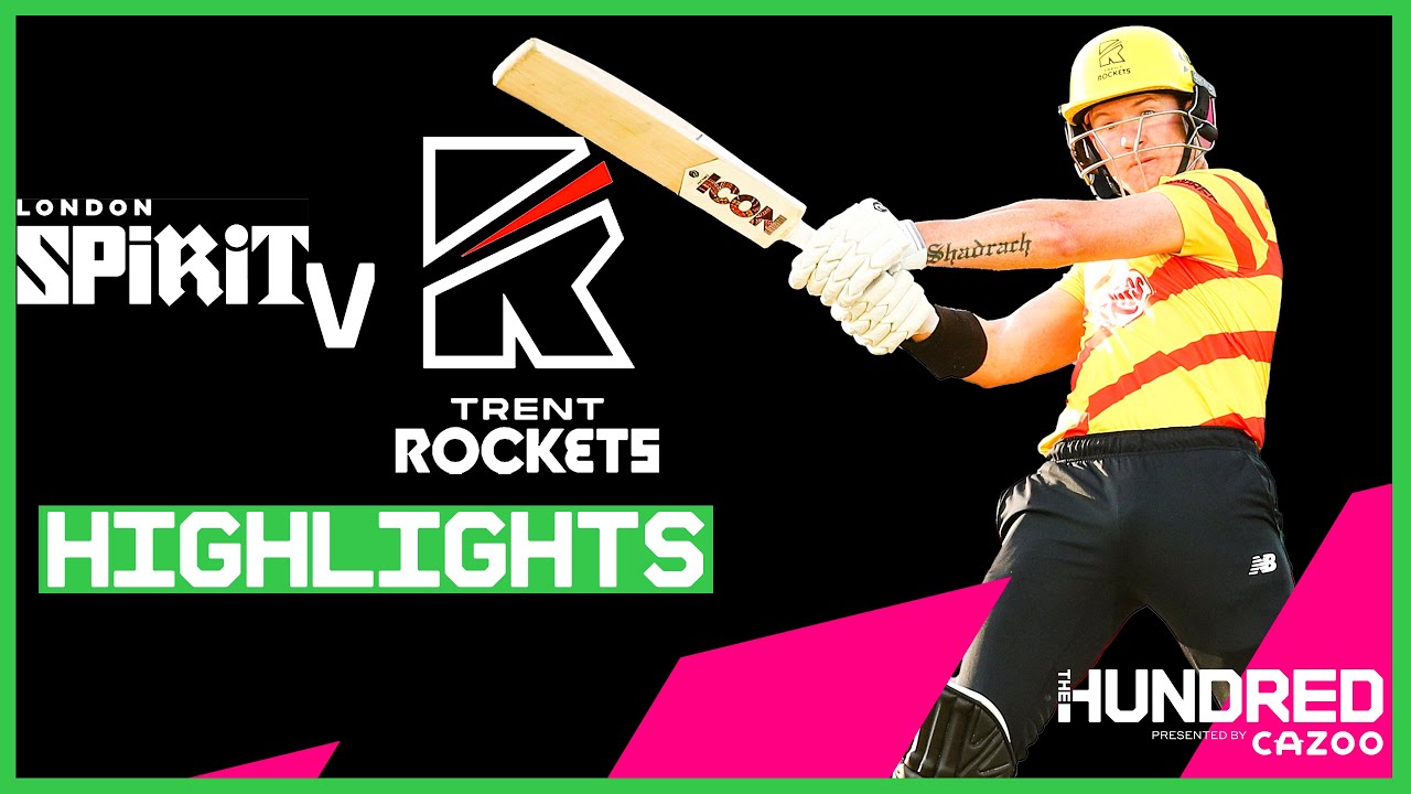 London Spirit vs Trent Rockets - Highlights | Short 69* in Low Scoring Nail-biter | The Hundred 2021