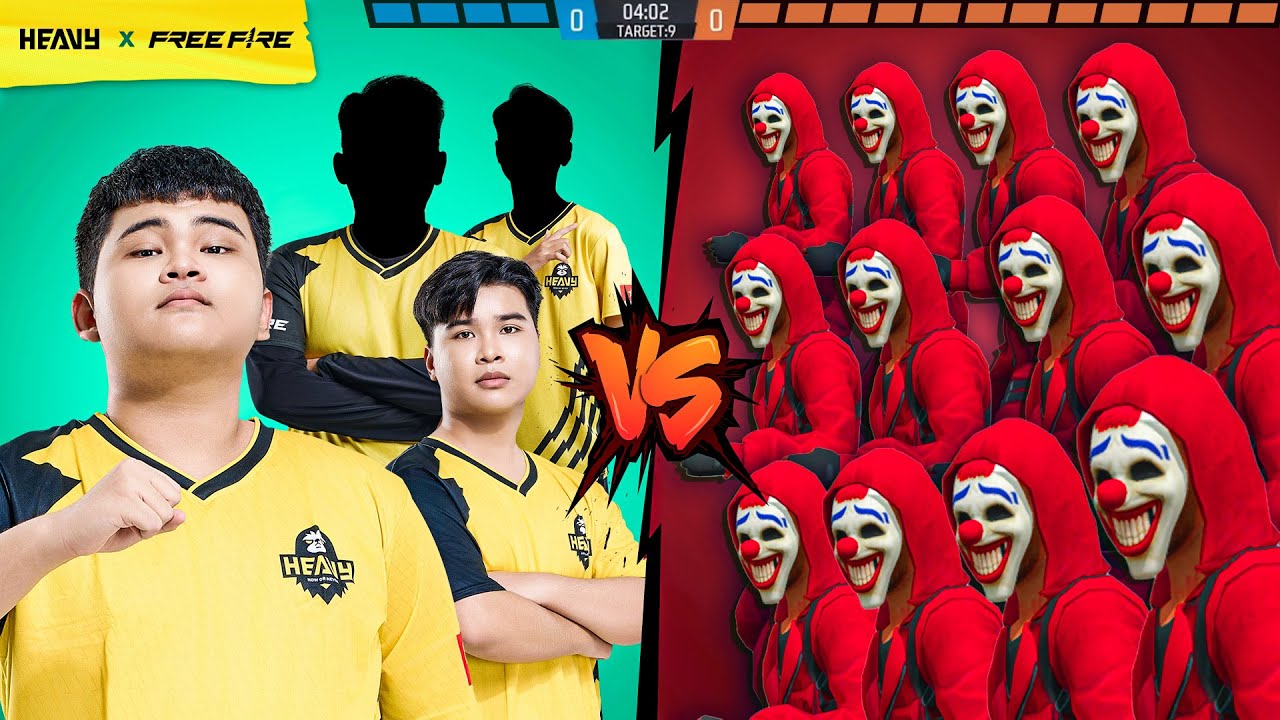 Tử Chiến 4v12 | Team FREEFIRE Chuyên Nghiệp có thể vượt qua Thử Thách Siêu Khó?