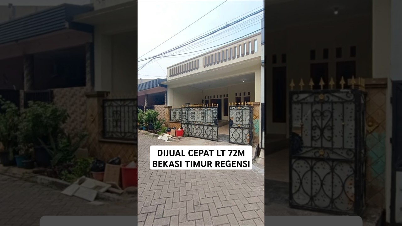 RUMAH DIJUAL CEPAT TIPE 45/72 HARGA 425 JUTA #rumahminimalis #rumahmurah #rumahbekasi #rumahdijual