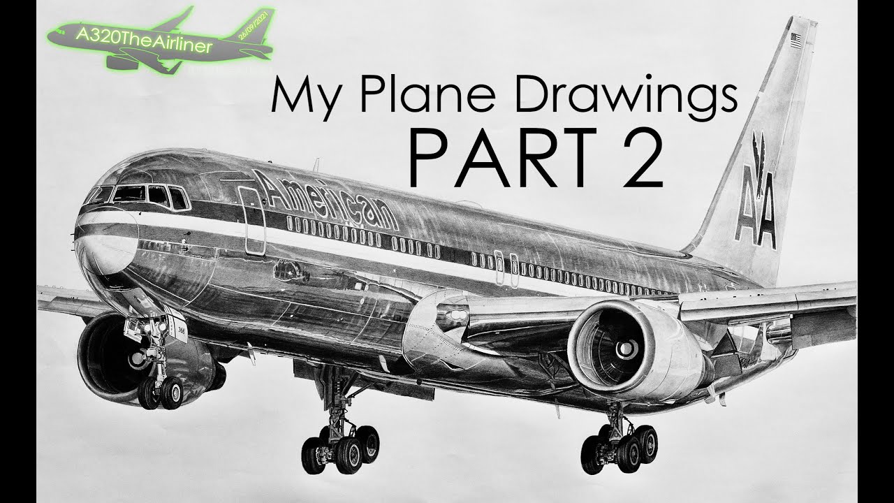 My Realistic Aircraft Drawings - Part 2