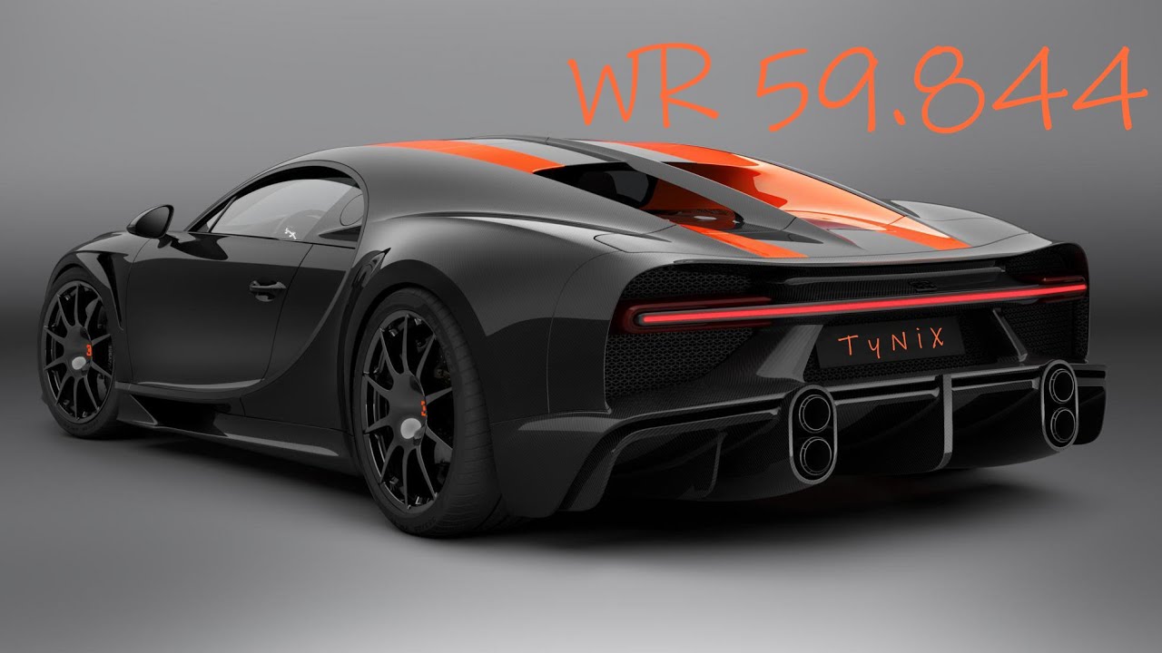 #Asphalt9 - Bugatti Chiron (Golden Orange) 59.844 #WorldRecord S Elite