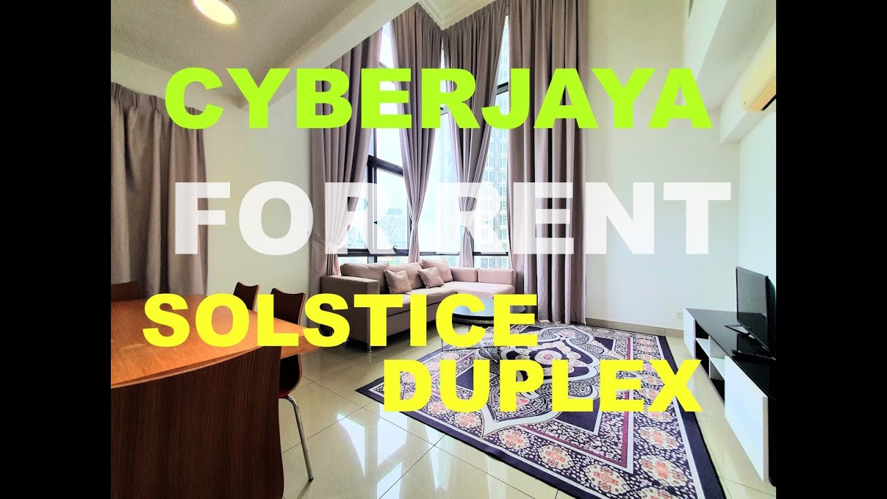 [FOR RENT] Ultimate Luxury Living: Solstice Duplex Cyberjaya