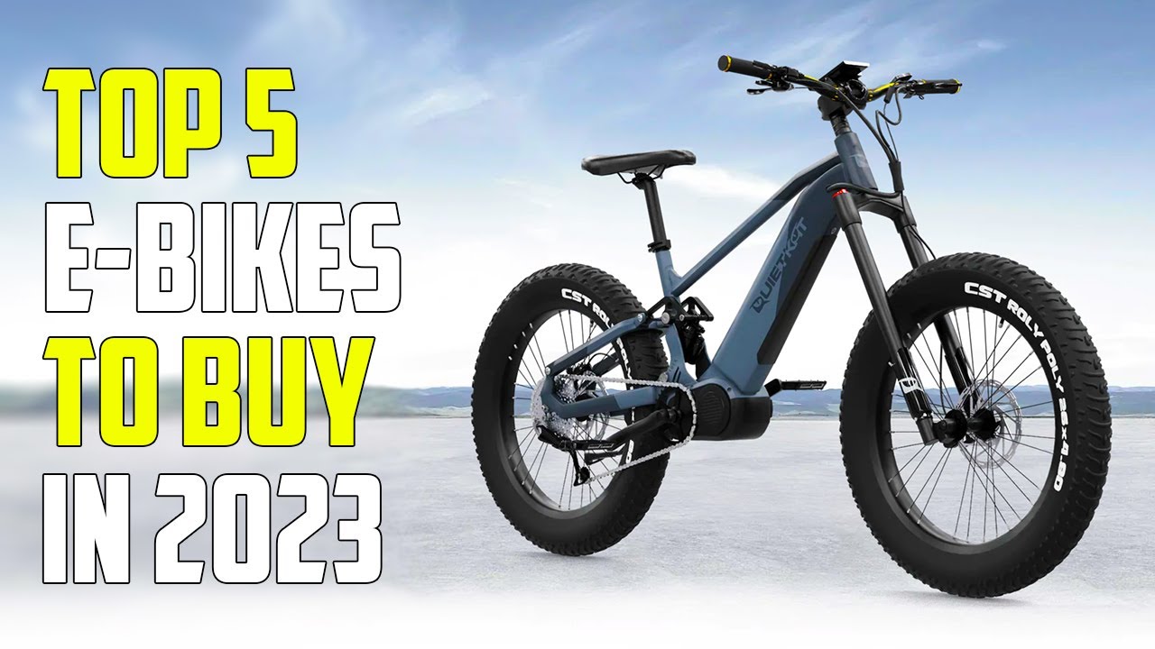 Top 5 Best Electric Bikes 2023 | Best E-Bike 2023