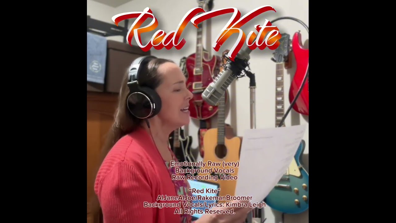 “Red Kite” An Emotionally Raw Background Vocals Recording Video. #country #indie #blues #new #music