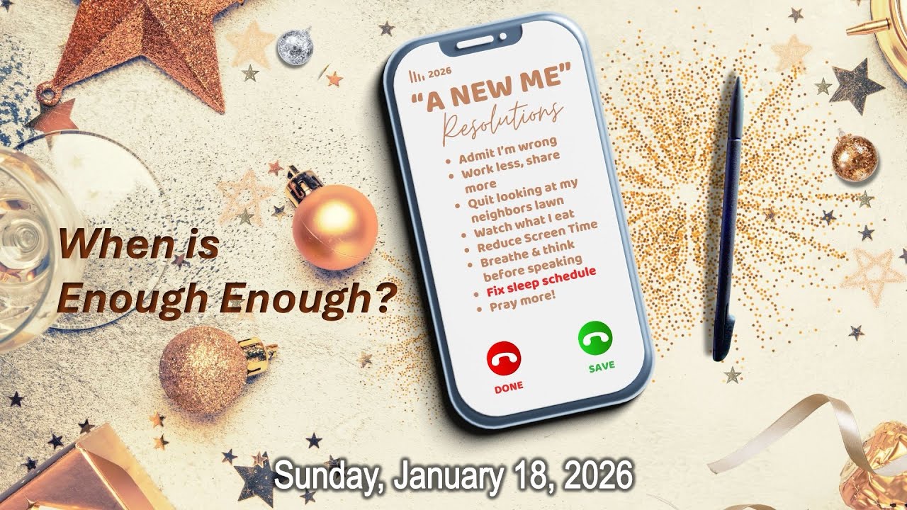 When Is Enough Enough?