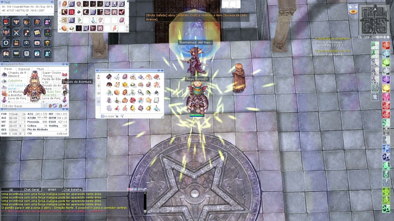 Ragnarok LATAM - Guardi&atilde;o Real solo Amdarais