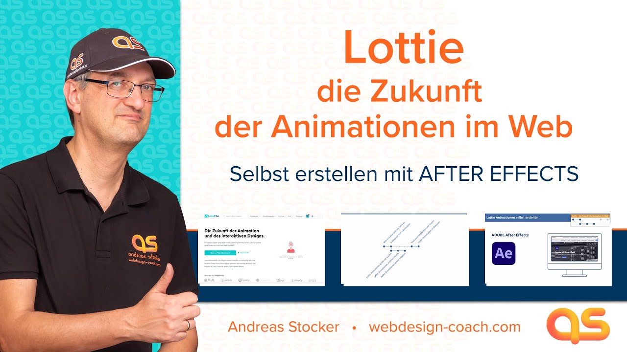 Lottie Animationen selbst erstellen mit After Effects
