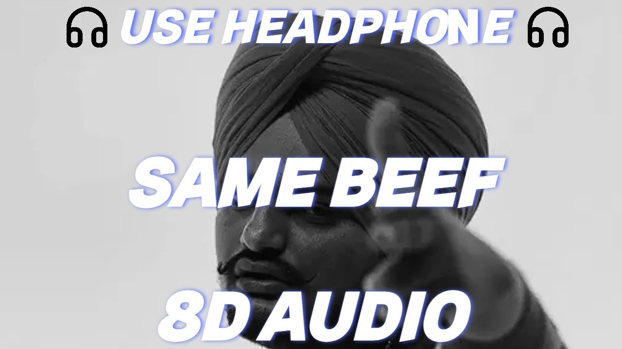 Same Beef (8D AUDIO) BOHEMIA | Ft. Sidhu Moose Wala | Byg Byrd | Punjabi Song | Rap Song