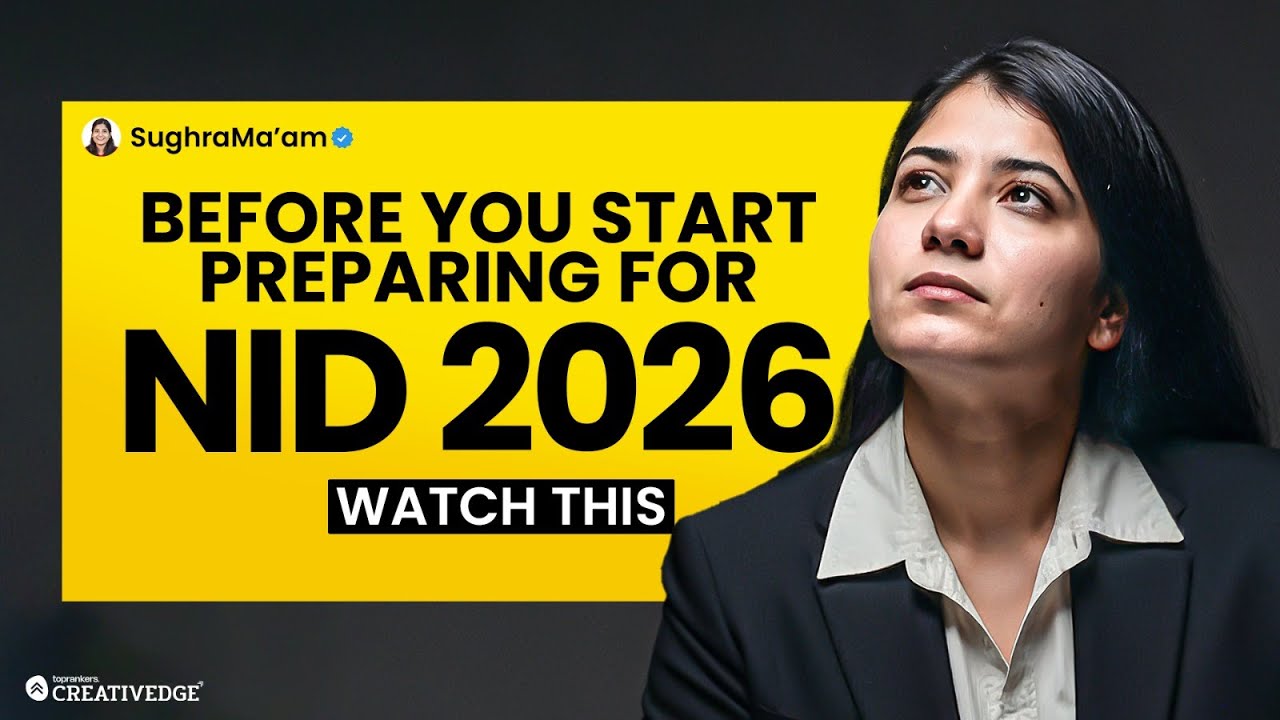 🎨 3 Things You MUST Know Before Starting NID 2026 Preparation | NID DAT Tips & Strategy
