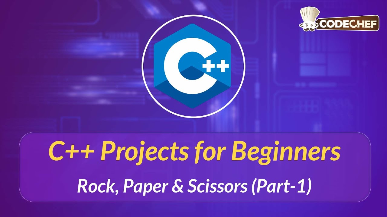 Rock, Paper & Scissors! (Part-1) | C++ Projects for Beginners