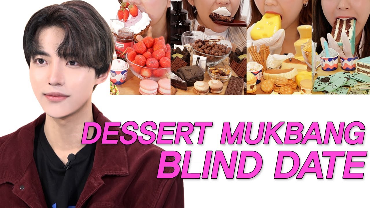 [감독판]반민초 존잘남이 먹방으로 소개팅하다 민초단이 된 이유 (민트초코/Dessert Mukbang blind date) 