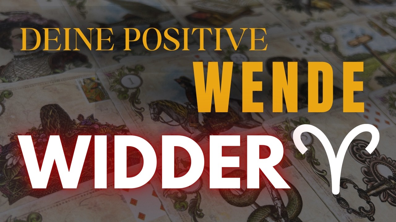 Widder: Ein tiefer Wunsch wird wahr (ignorier dieses Zeichen nicht) | Tarot Kartenlegen Horoskop