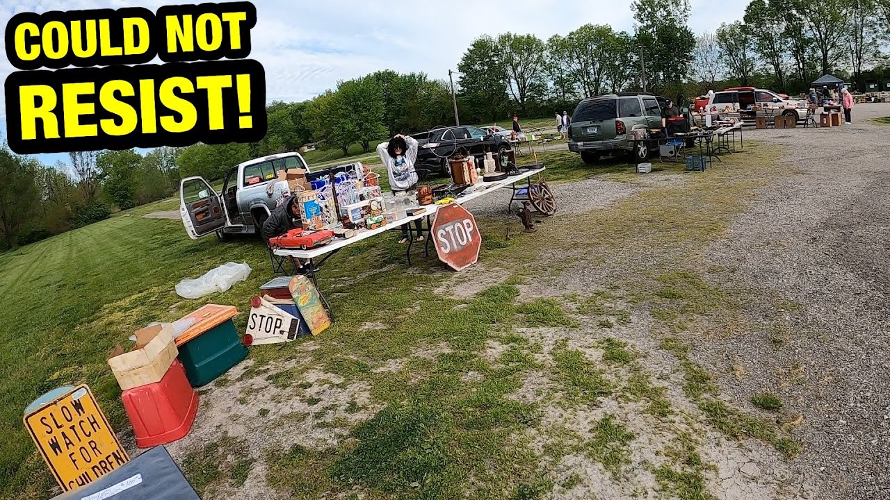 FLEA MARKET FEVER BRAIN!