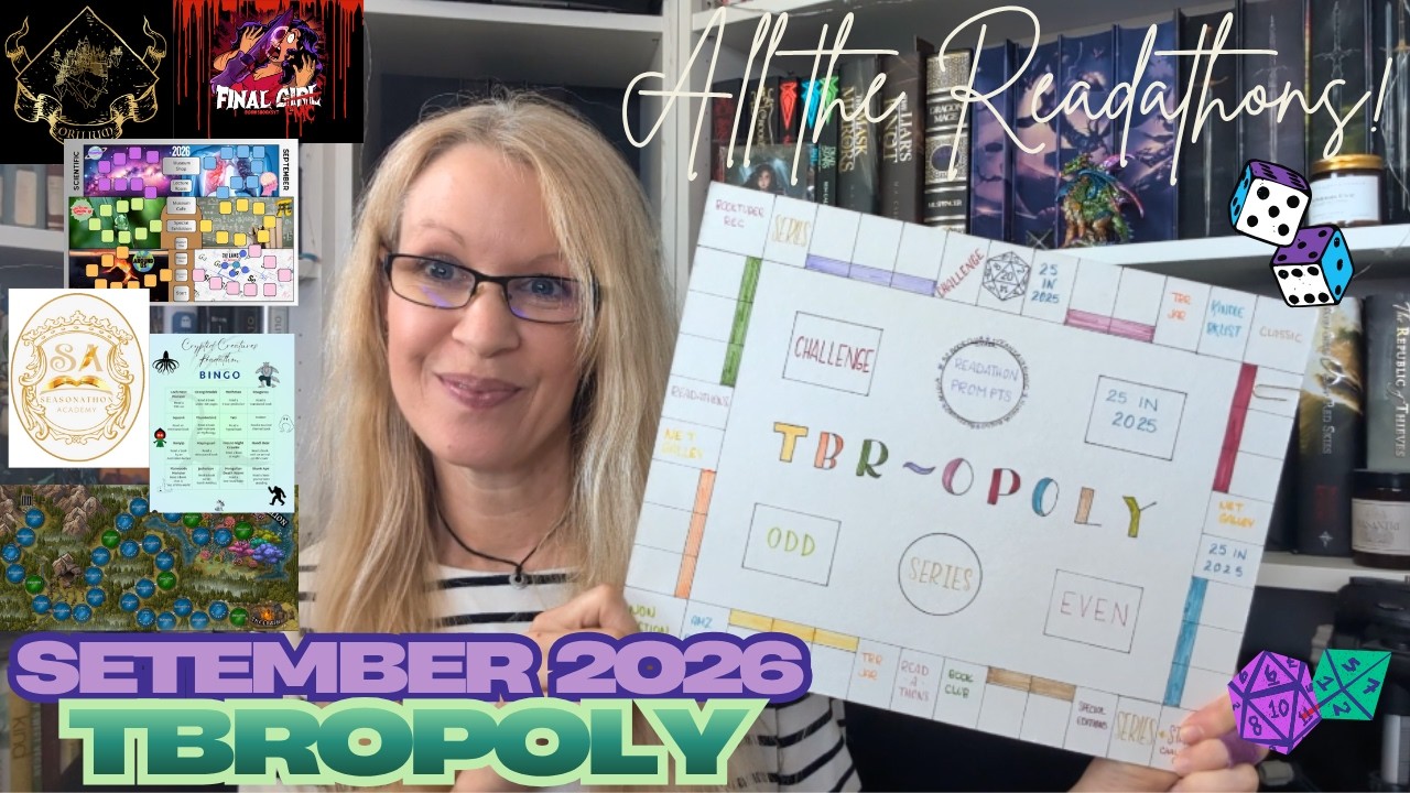 🎲TBRopoly🎲 Сентябрь 2026🎲 | Месяц, наполненный марафонами чтения!🎲