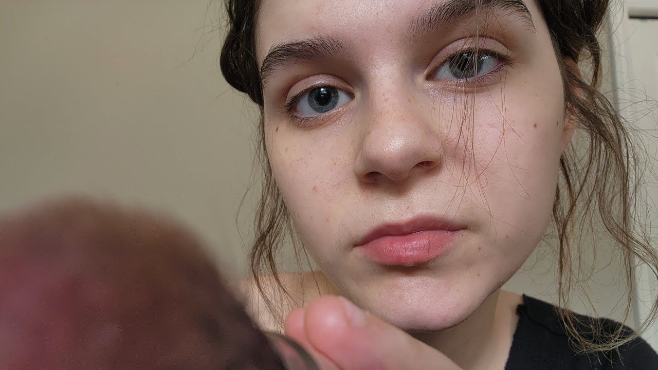 lofi asmr doing your makeup and whispering