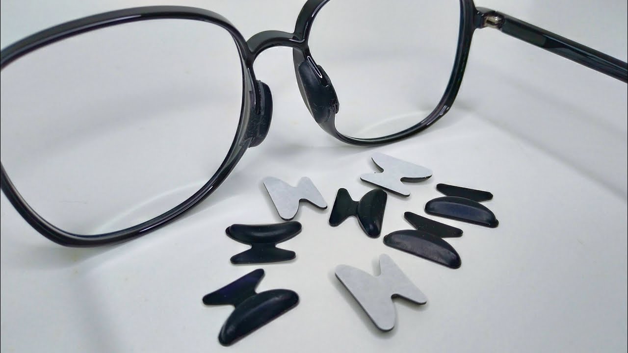 Stick On Anti-Slip Glasses Silicone Nose Pad - Unboxing & Pasting