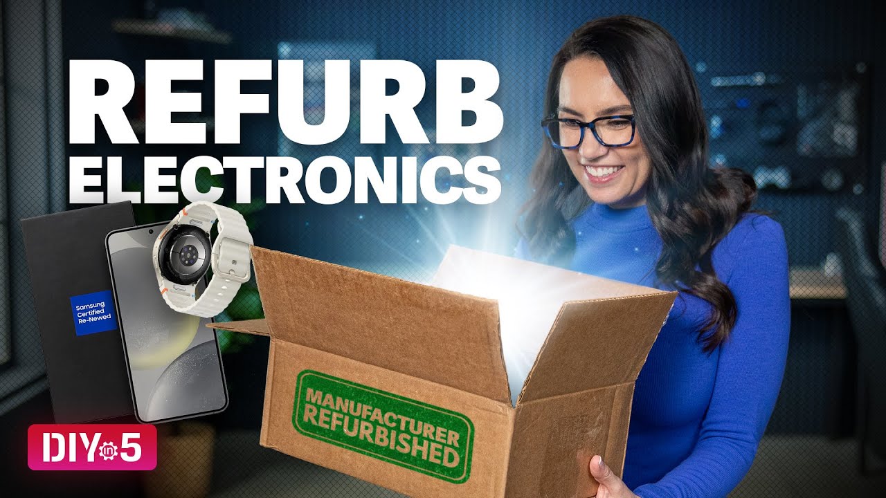 Score Big on Refurb Electronics &ndash; DIY in 5 Ep 267