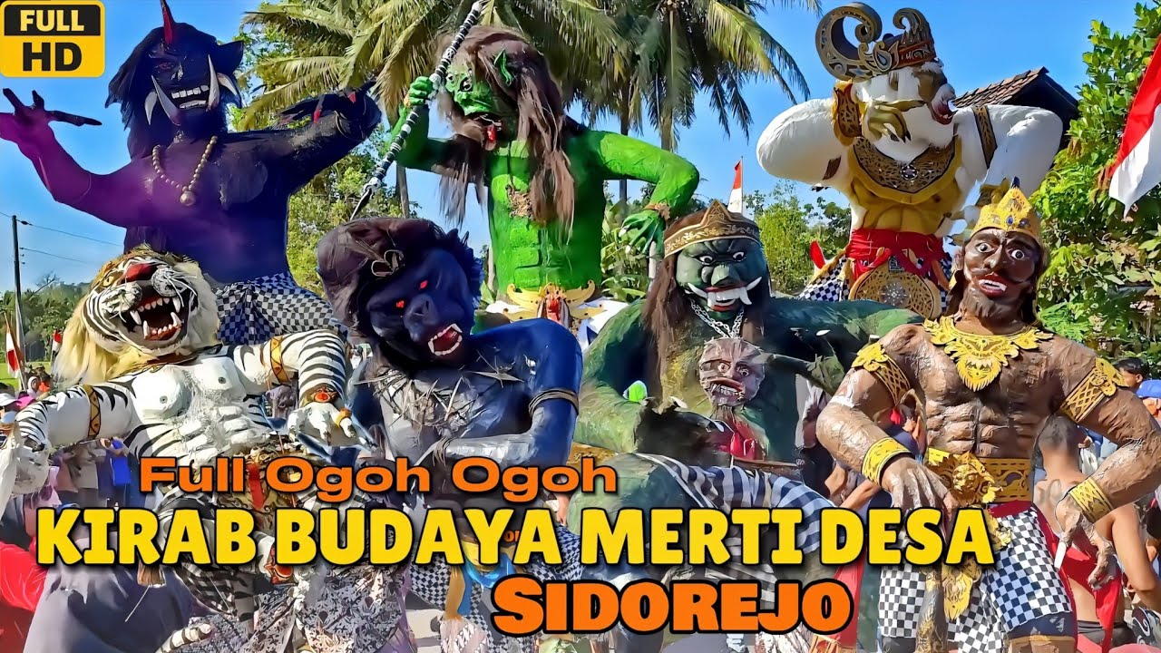 Full Ogoh Ogoh‼️ Kirab Merti Desa Padukuhan Sidorejo 2023 Godean Full Display | Full Peserta | HD