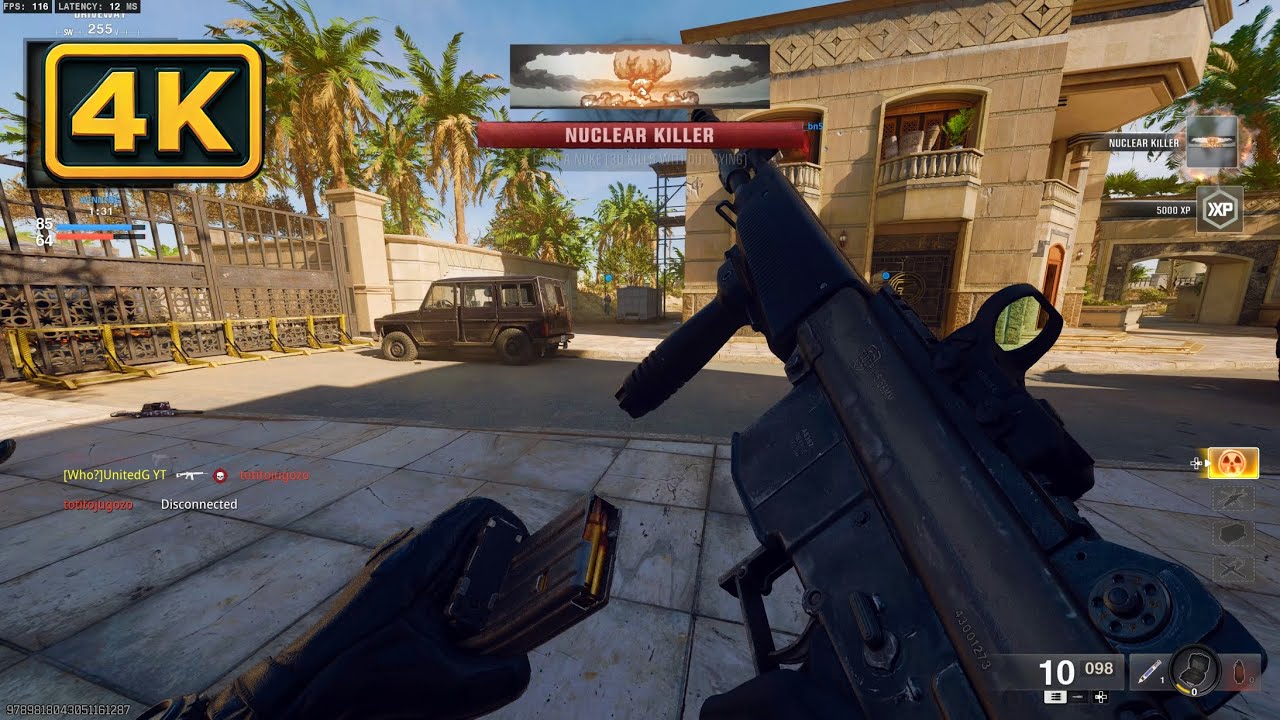 ☢️ Call of Duty Black Ops 6 Multiplayer NUKE Gameplay 4K