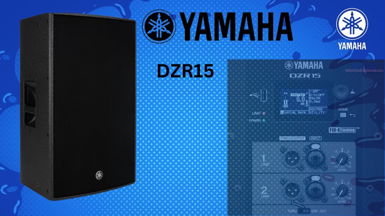 unboxing del Yamaha DZR15