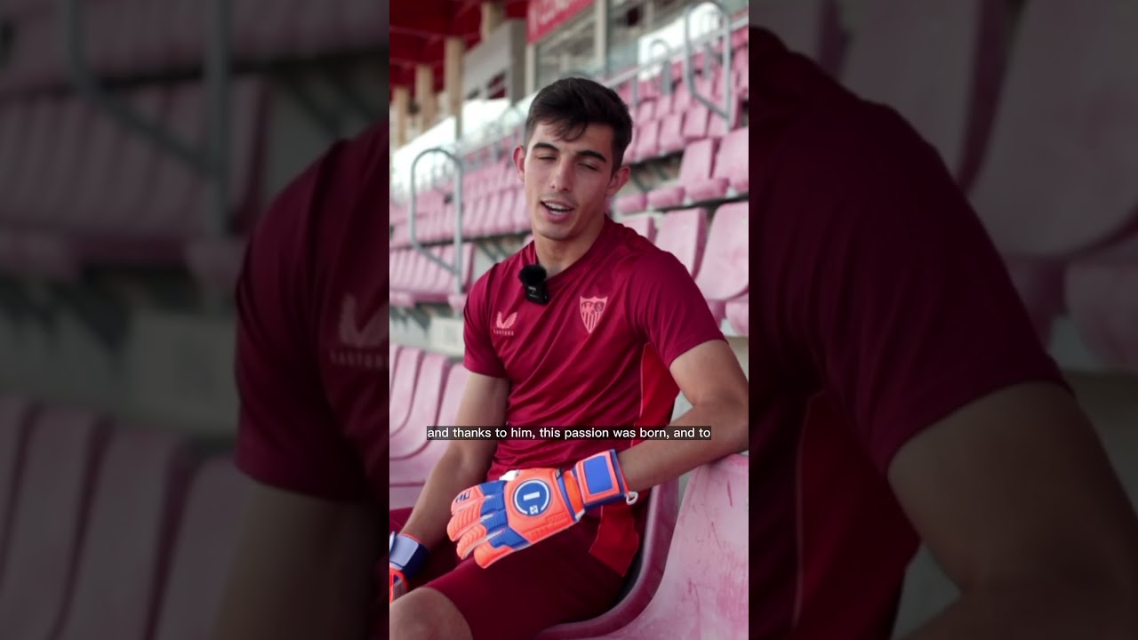 🧤🥲 The story of Alberto Flores, #goalkeeper from #SevillaFC &hellip; He made his farher&rsquo;s DREAM #shorts