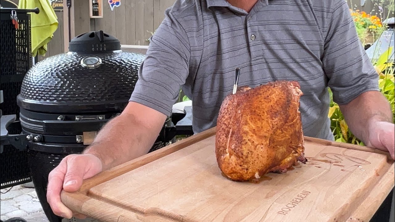Smoked Turkey Breast on the Kamado Grill