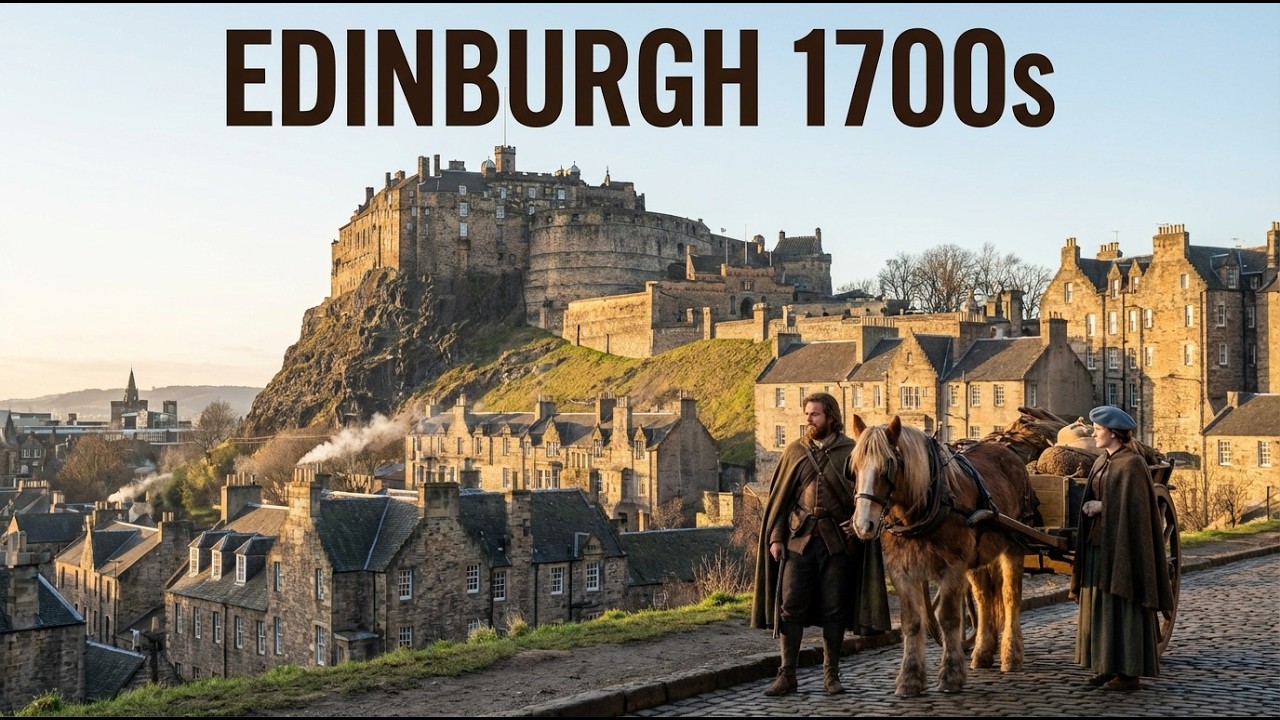 Edinburgh in the 1700s (AI Reconstruction)