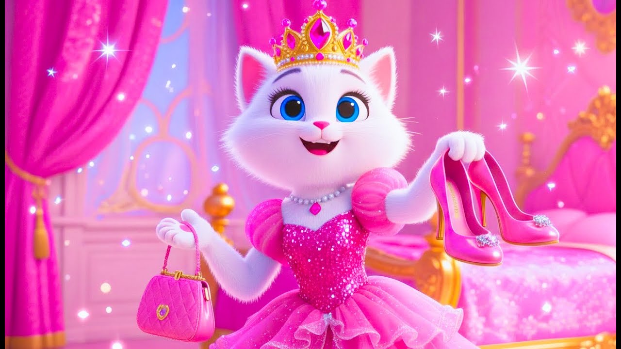 Cute Kitten Try Makeup and Takes the Gold on the Runway! 🐾🏆
