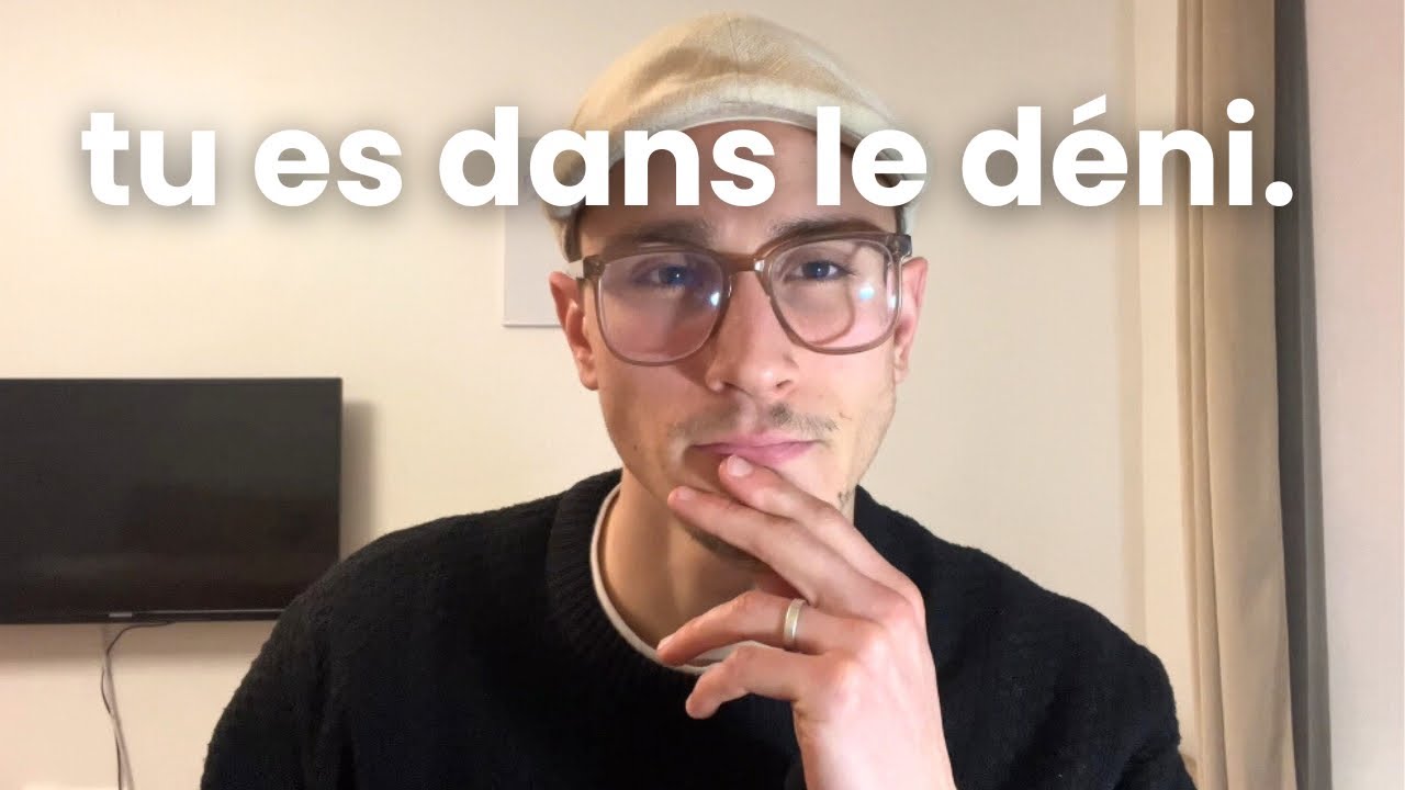 Tu n’es pas anxieux, tu es juste dans le déni.