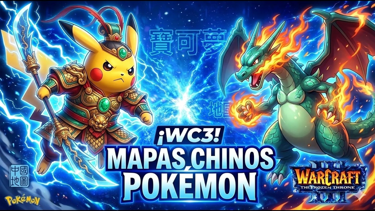 🔴 EN VIVO | POKÉMON DEFENSE en Warcraft 3 ⚡ Probando MAPAS CHINOS de KK Platform