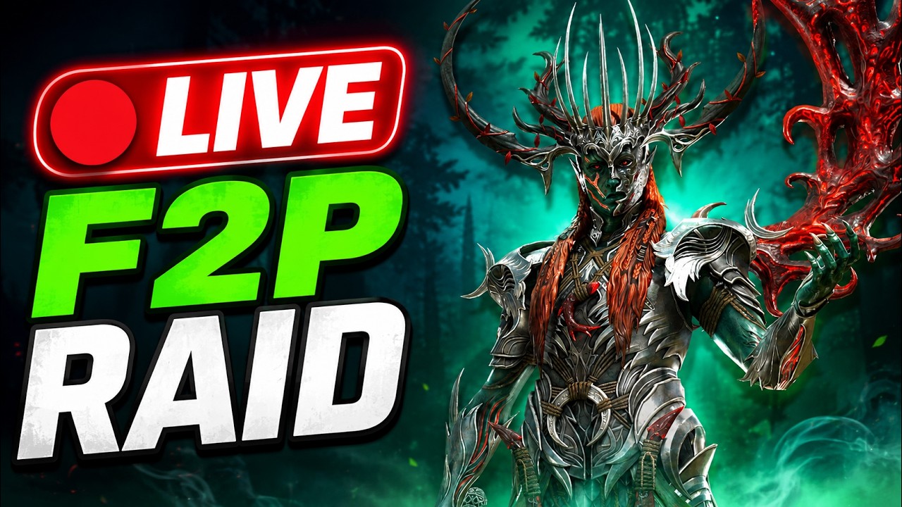 RAID LIVE! Endgame F2P Sunday Chill Stream