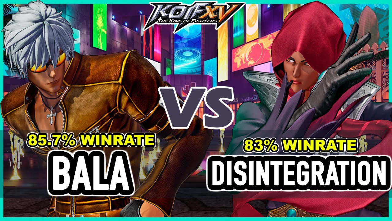KOF XV 🔥 Bala (Benimaru/K'/Iori) vs Disintegration (Najd/Dolores/Kukri)