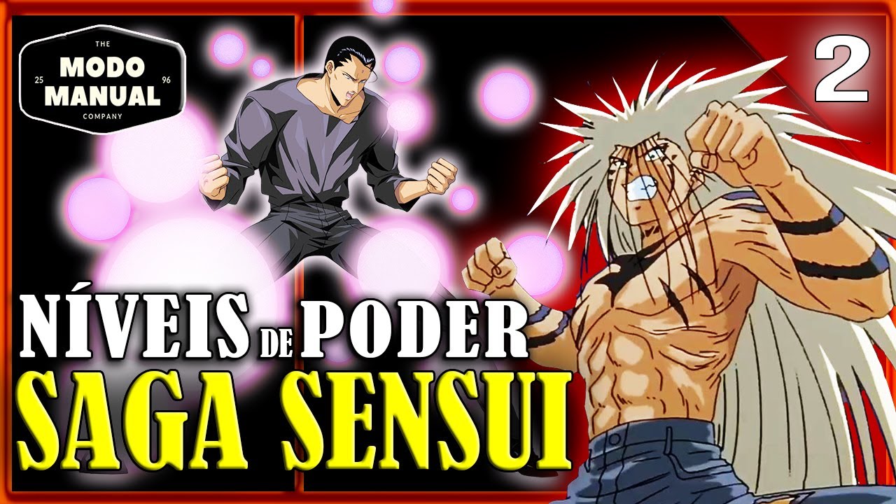 NÍVEIS de PODER - SAGA SENSUI | YU YU HAKUSHO