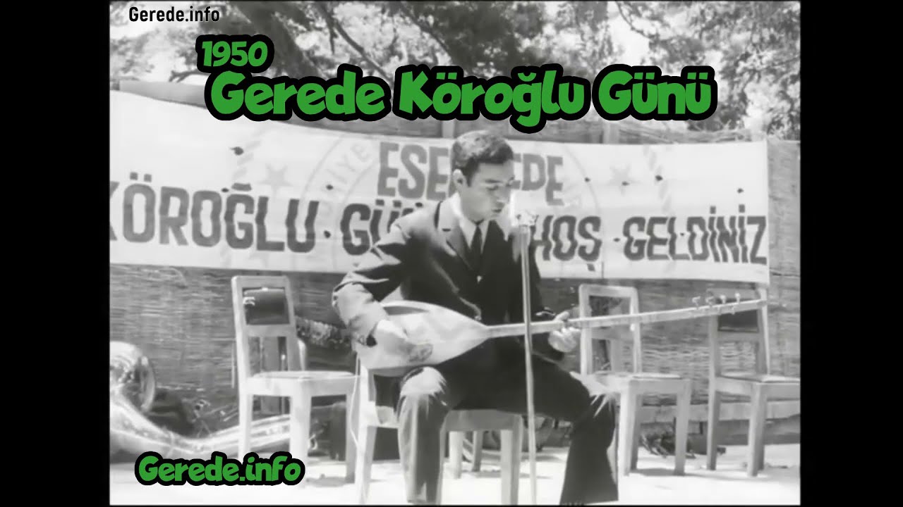 1950 Yılı #Gerede Köroğlu Günü Kutlamaları